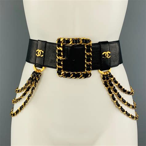 chanel chain belt pouch|genuine leather Chanel belt women.